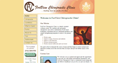 Desktop Screenshot of fortviewchiro.com